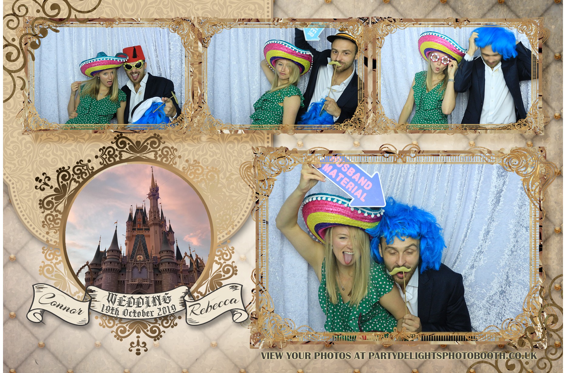 Connor and Rebecca’s Wedding - Prints | View more photos from the event at gallery.partydelightsphotobooth.co.uk/u/PartyDelightsPhotoBooth/Connor-and-Rebecca’s-Wedding-Prints